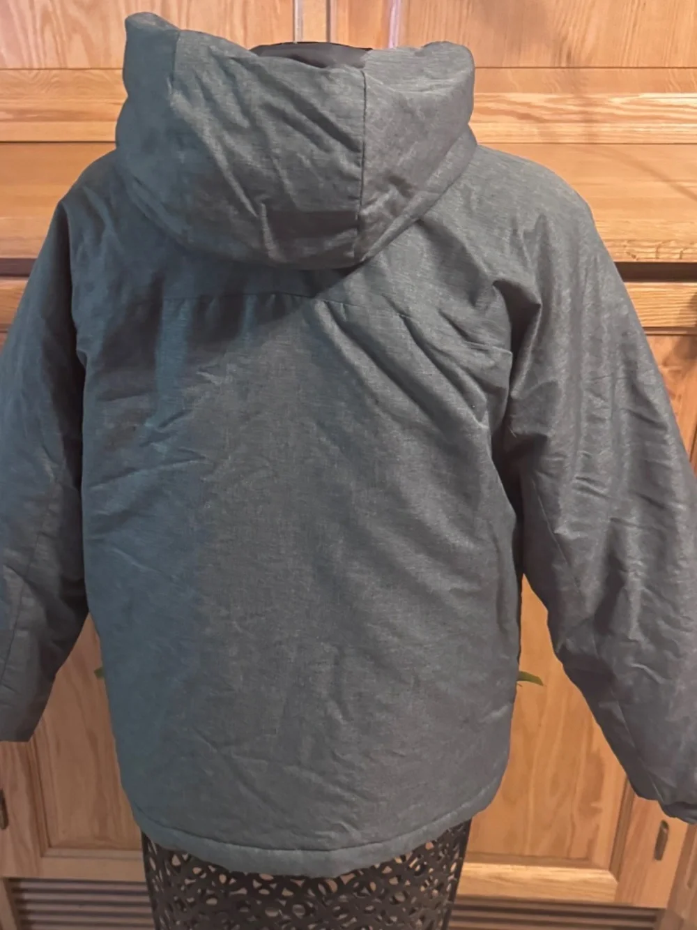 Boys Gray All In Motion Warm Winter Jacket Medium Casual Comfortable
